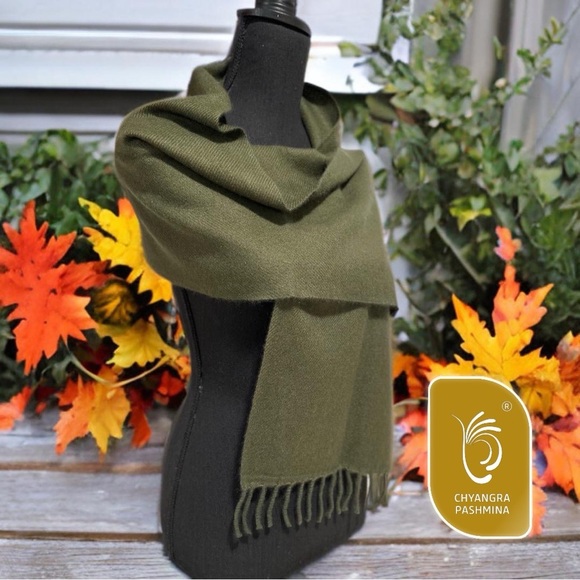 COUPON for 100% Cashmere Pashmina with Chyangra Logo 💝GET $30 OFF of 1 Scarf - Picture 4 of 9
